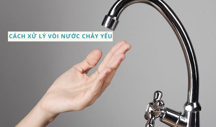 Hướng dẫn cách xử lý vòi nước chảy yếu | phụ nữ cũng biết làm