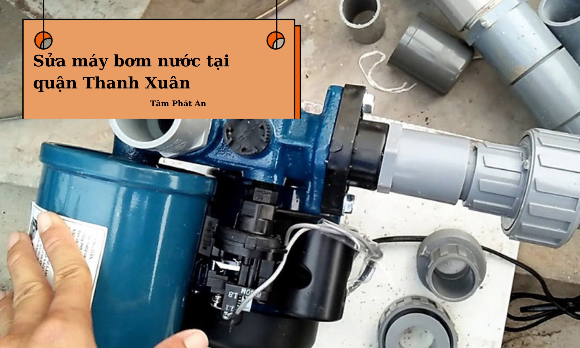 Sửa máy bơm nước tại quận Thanh Xuân| sửa chuyên nghiệp